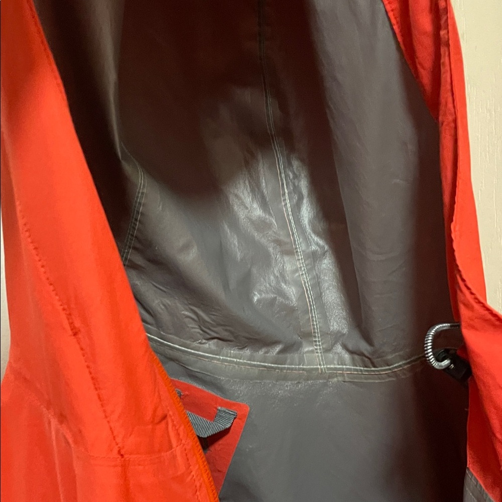 REI Coral Red Women's Rain Jacket - Picture 8 of 8